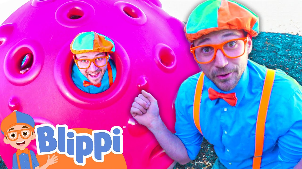 Blippi Explores Outdoor Play Park | Blippi and Meekah Best Friend Adventures | Educational Videos