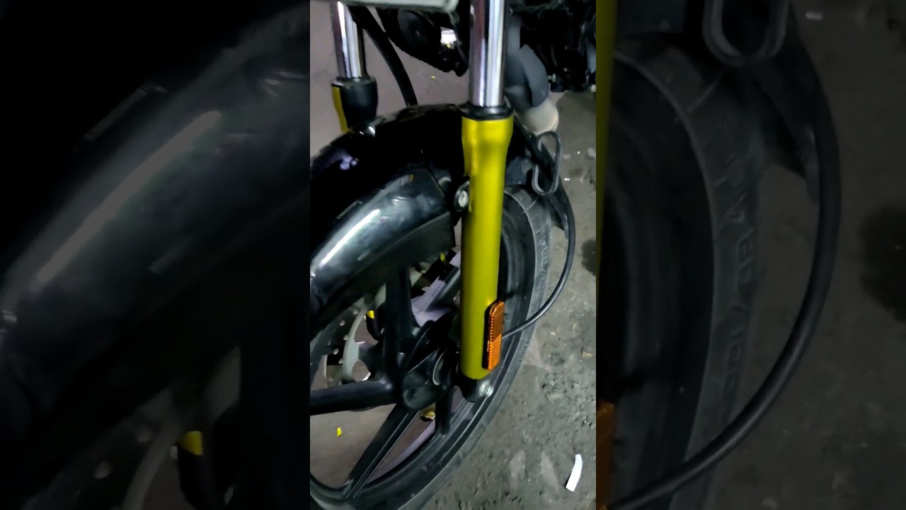 bike k fornt shocker pe golden wrap🔥🤩 