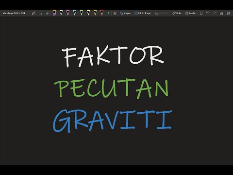 Video: Adakah dua faktor yang mempengaruhi graviti?