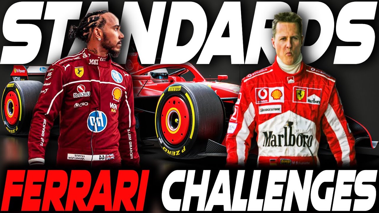 LEWIS HAMILTON VS MICHAEL SCHUMACHER | FERRARI RACING