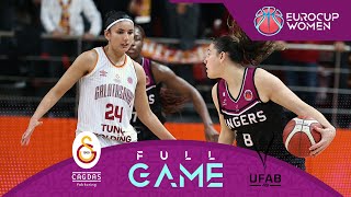 Galatasaray Cagdas Factoring v Union Feminine Angers | Full Basketball Game | EuroCup Women 2023