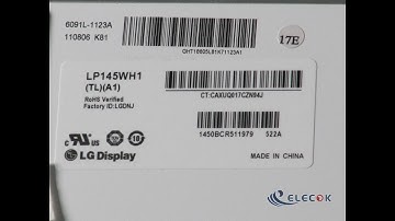 LP145WH1-TLA1 14.5" a-Si TFT-LCD Panel for LG Display