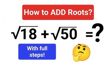 How to add roots easily! #fastandeasymaths #math #mathematics #squareroot #square #viral #howtoadd