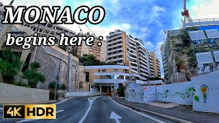 Magnificent Route from Nice to Monaco City of Millionaires - ?? France 4k Ultra HD