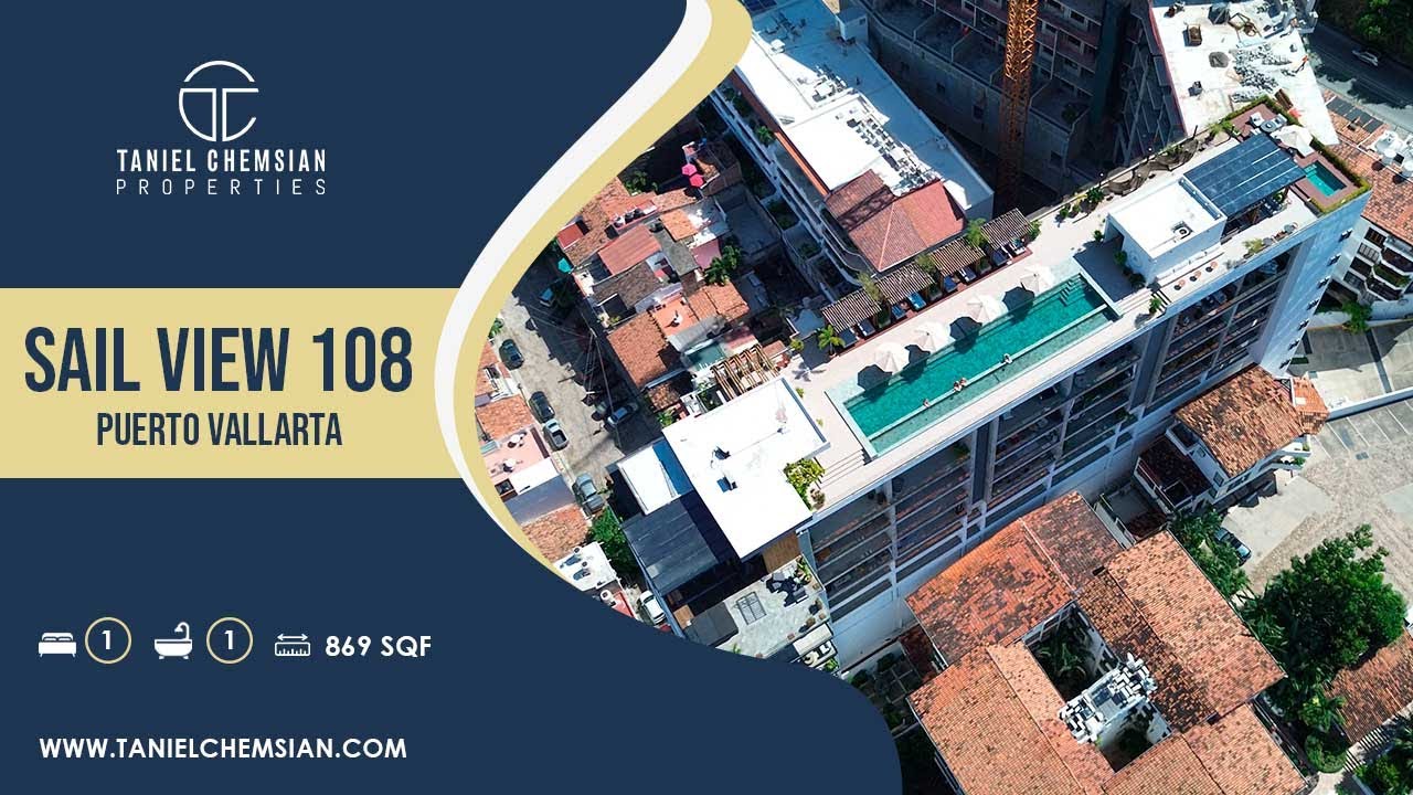 Puerto Vallarta Real Estate Tour: Inside Sail View 105 Condo for Sale