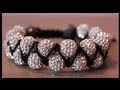 DIY Double beaded shamballa bracelet