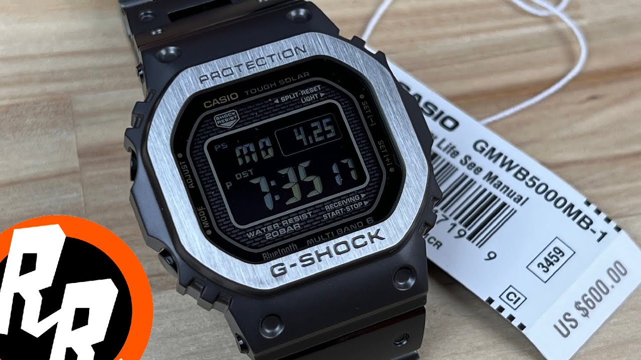G-Shock gmwb5000MB (matte black) steel