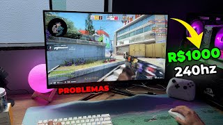 Is a Cheap 27" Curved 240Hz Monitor Worth It? Review: DUEX CURVO, FHD, IPS, 240Hz, 1ms