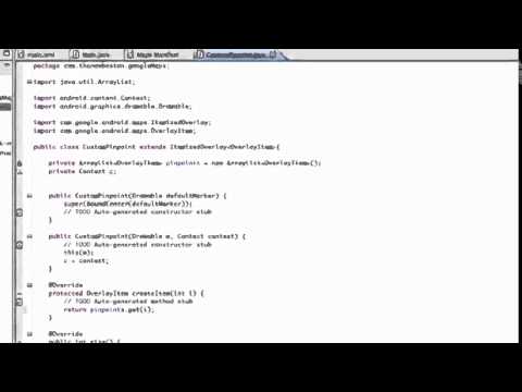 Android Application Development Tutorial   140   Creating a Custom pinpoint