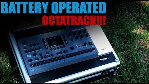 Battery Operated / Digitone / Octatrack / Myvolts Ripcord / USB Power Bank