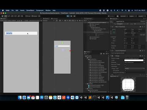 AutoComplete Demo