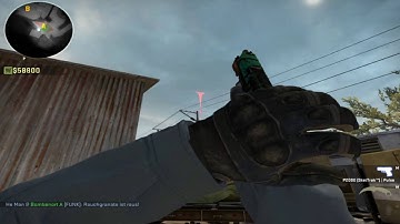 CSGO Overpass Short Tunnel Smoke from CT-Spawn