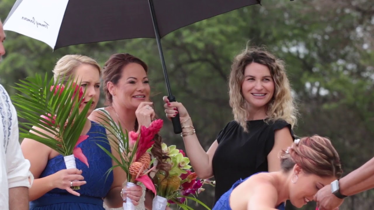 When it Rains on your Maui Wedding Day