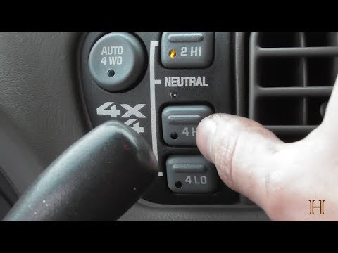 Chevy S10 Blazer 4x4 won't engage