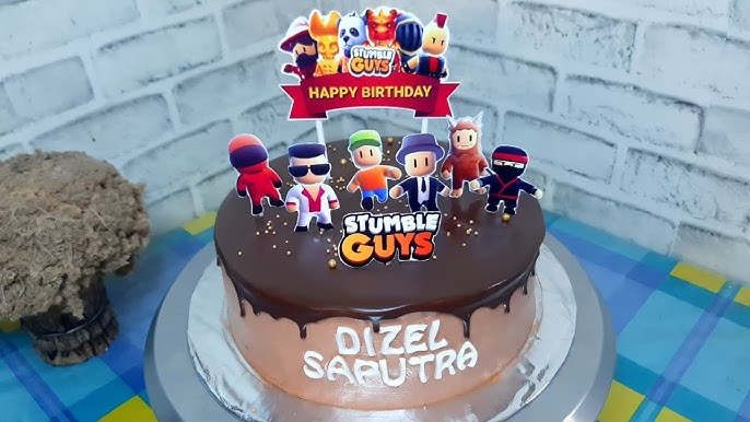 Esculp Cake - Stumble Guys para o dia especial do Davi🤗