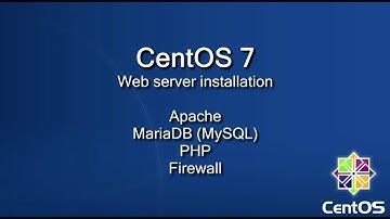 CentOS 7 Installation Apache, MariaDB and PHP (LAMP) with enabled firewall