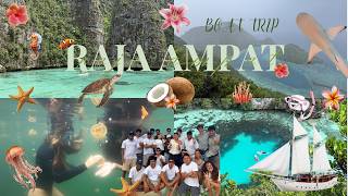 6 DAYS IN RAJA AMPAT | graduation boat trip