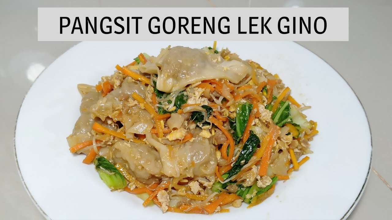  PANGSIT  GORENG  LEK GINO CARA MEMBUAT PANGSIT GORENG  