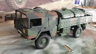 HobbyBoss 1/35 LKW 5t mil glw review and build ( video #9) 