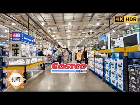 Costco UK: Biggest Grocery Store | Autumn Discounts | 4K HDR