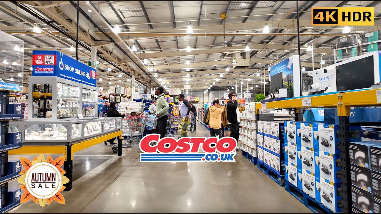 Costco UK: Biggest Grocery Store | Autumn Discounts | 4K HDR