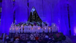 Altar de la Virgen de los Dolores en el Palacio de Gobierno de SLP