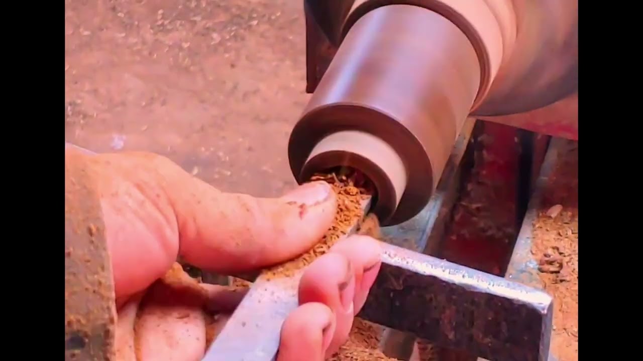 The Beautiful Toothpick Holder Turned From Palm Wood