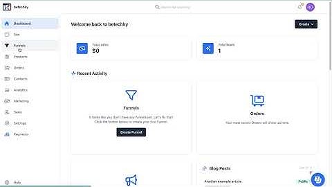Click Funnel 2 0 Tutorial Dashboard Funnel Tab