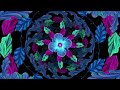 Neon Flower Light Background 4K VJ Loop Video | No Copyright Background Video