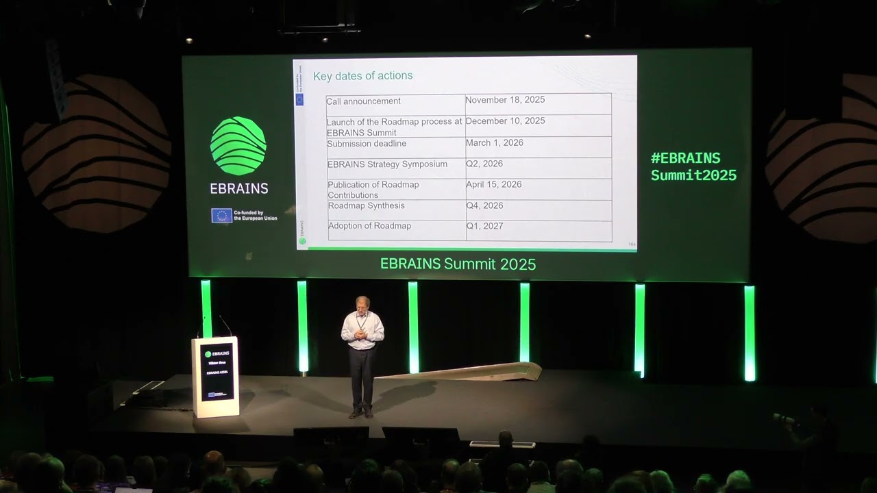 EBRAINS Summit 2025 - EBRAINS Roadmap 2026-2036 presentation by Viktor Jirsa