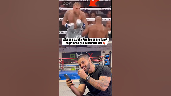 ¿Tyson vs Jake Paul fue un montaje? Las pruebas que lo hacen dudar 🚨