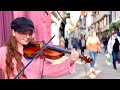 Numb little bug  em beihold  holly may violin cover busking