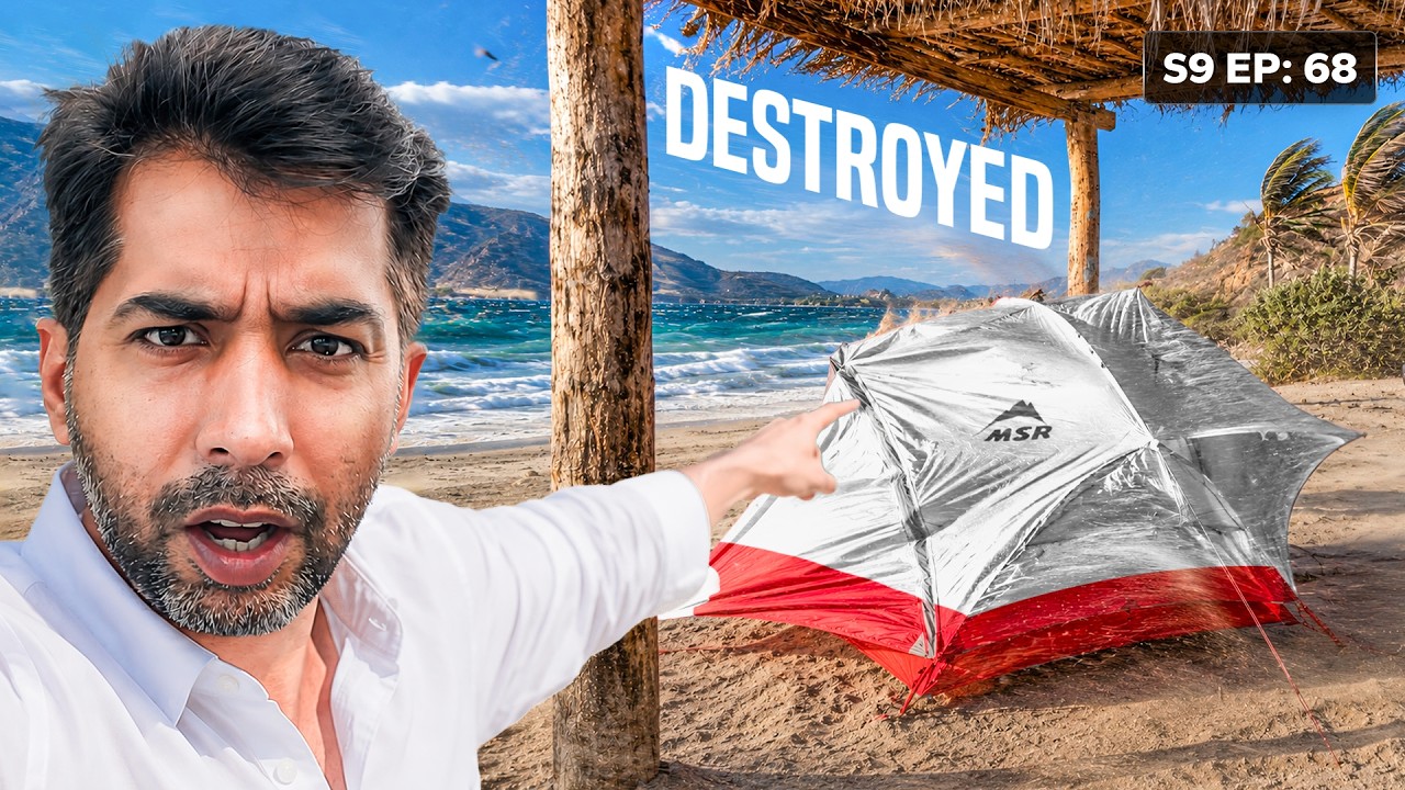My Worst Wild Camping Experiences Ever 🇲🇽 S9 EP 69 | Pakistan to Americas Motorcycle Tour