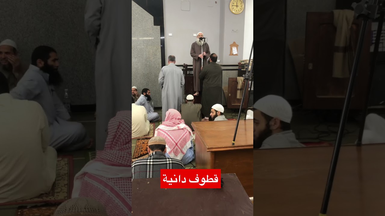 دخول الشيخ رسلان حفظه الله تعالى مسجده اليوم |shakh raslan