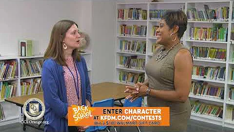 Sarah Hinton interview with Jackie Simien of KFDM