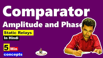Phase and Amplitude Comparators | Static Relays | Switchgear and Protection | 5 Min Concept