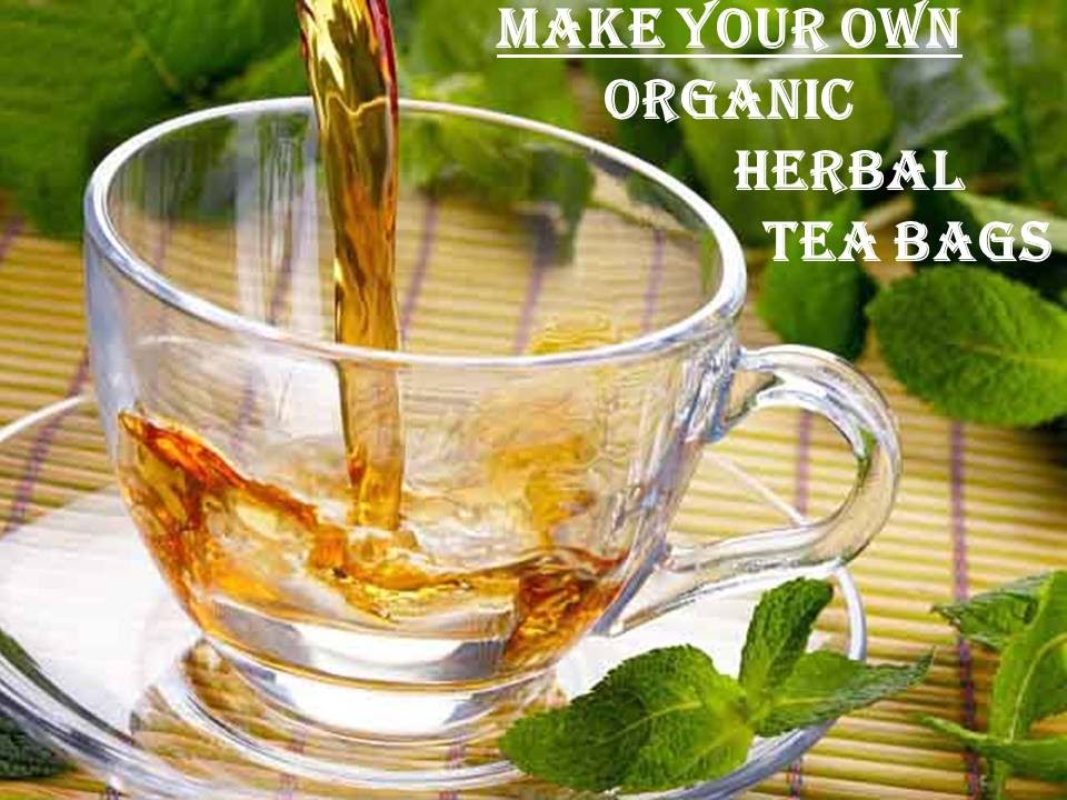 DIY...Make Your Own Organic HomegrownHerbal Tea Bags YouTube