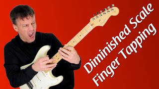Finger Tapping Lick Using The Diminished Scale