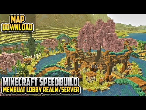 Membuat Lobby Realm Server Minecraft - Japan Lobby #2 - Map Free ...