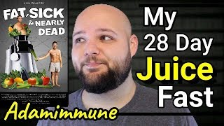 My 28 Day Juice Fast (EXTREME WEIGHT LOSS) What not to do!