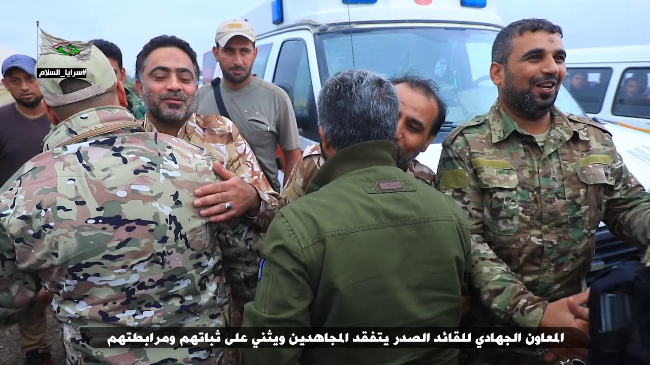 جولة المعاون الجهادي للقائد الصدر في سامراء المقدسة في ذكرى استشهاد الامام العسكري (ع)