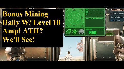 Entropia Universe: Bonus Mining Daily Challenge With A Level 10 Mining Amp! Can We Set An ATH?