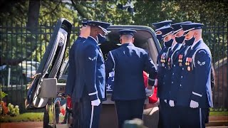 USAF Honor Guard Double Casket | Arlington National Cemetery