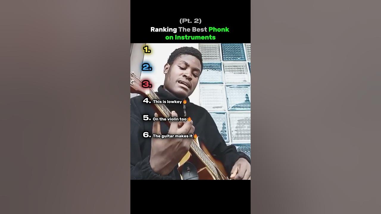 Ranking The Best Phonk on Instruments (pt. 2) #shorts #phonk #instruments