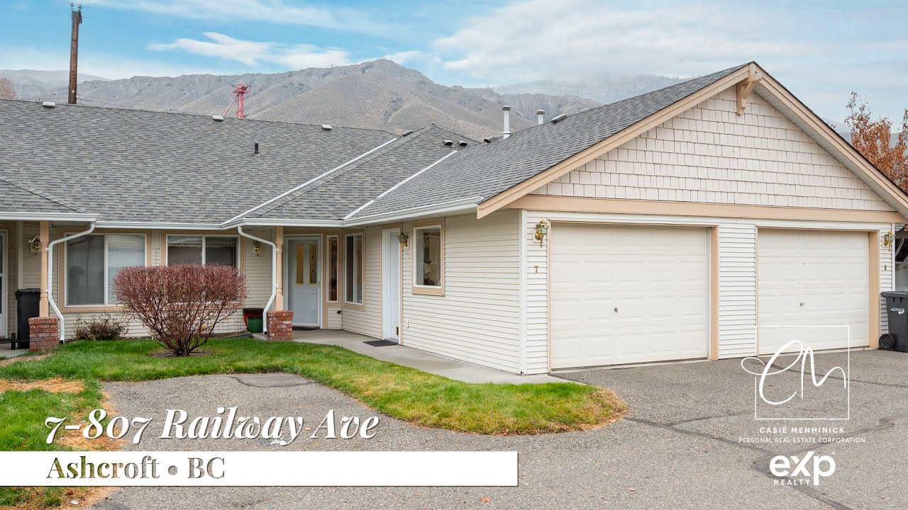 7807 Railway Ave • Real Estate Video Tour in Ashcroft BC YouTube