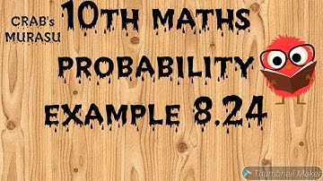 10th maths probability example 8.23: state board revised syllabus/eg 8.23 probability