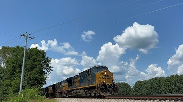 CSX CM44AC 7012 w/ Hybrid K5LA Leads Manifest M515-23 on 7/23/23