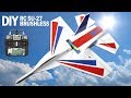 How to make rc su27 with brushless motor diy rc su27 airplane