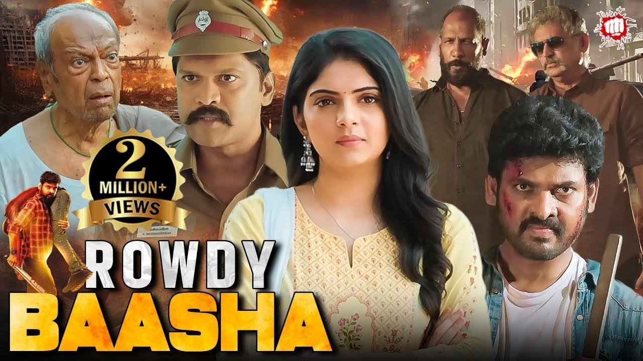 Rowdy Baasha | South Movie | Hindi Dubbed Action Movie | Vimal | Sathish | Misha Narang | New Movie