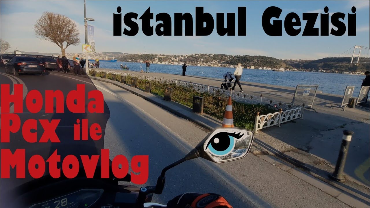 istanbul'da Motorla 1 Gün Gezdim │ Neler Yaptım? istanbul Motovlog